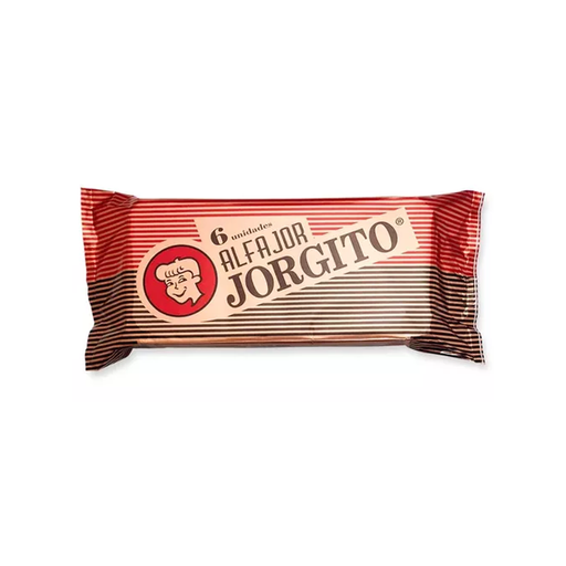 [33387] ALF.JORGITO CHOCOLATE X6.ART 8
