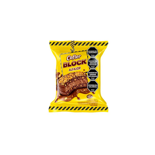 [4365] ALFAJOR COFLER BLOCK X 40 G