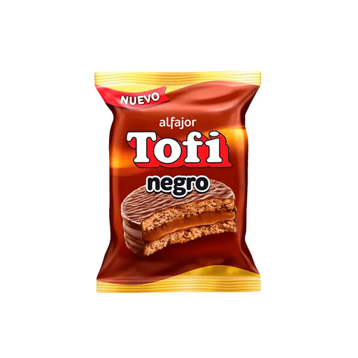 [11661] ALFAJOR TOFI  NEGRO X46G