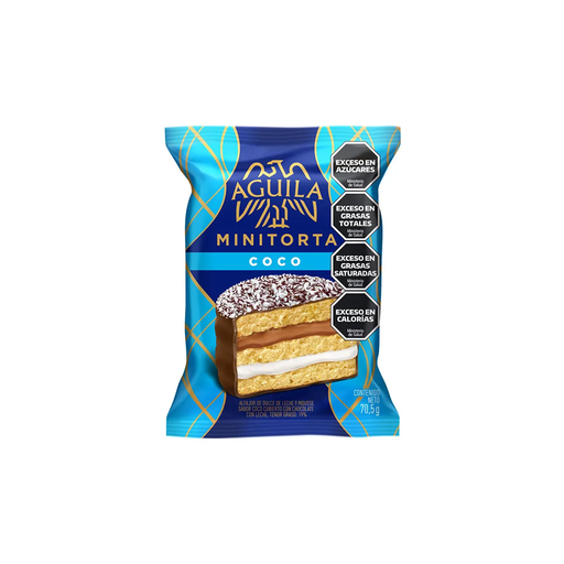 [13716] ALFAJOR AGUILA TORTA COCO X70.5G