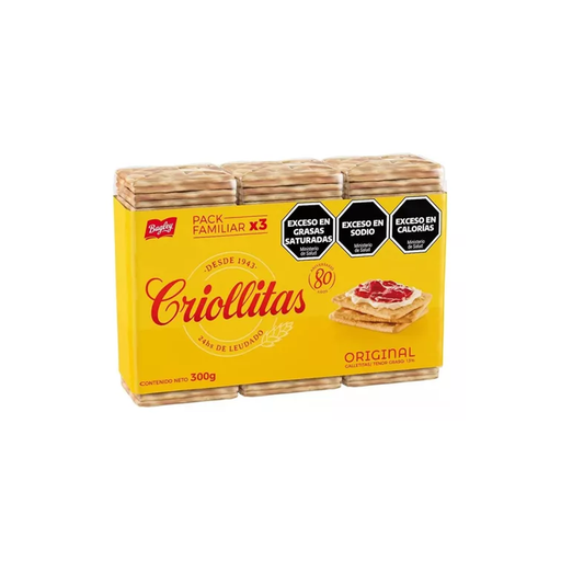 [14206] GALL.CRIOLLITAS TRIPACK X 300G